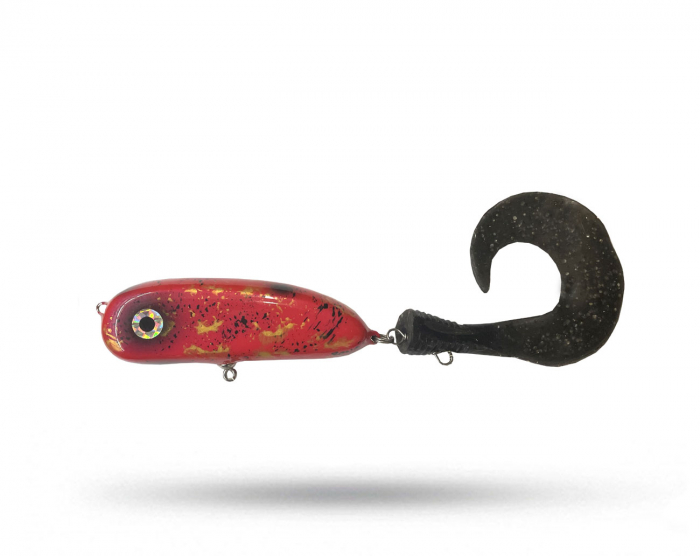 RoNo Baits Tail - Red Crappie i gruppen Fiskedrag / Tailbeten hos Örebro Fiske & Outdoor AB (RoNo Red Crappie)